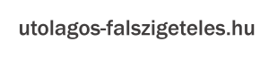 Utólagos falszigetelés